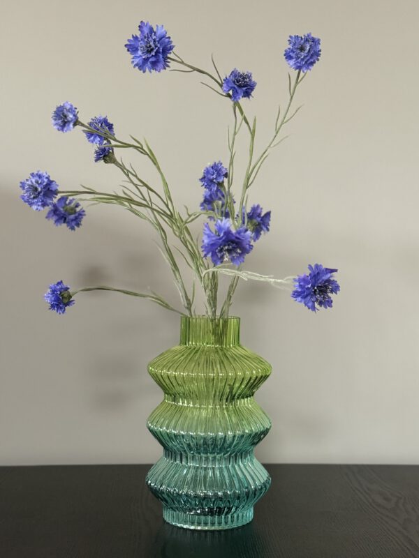 Colmore  vaas Green/Bleu