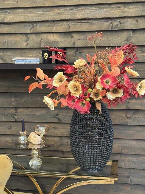 Zijden herfstboeket XXL