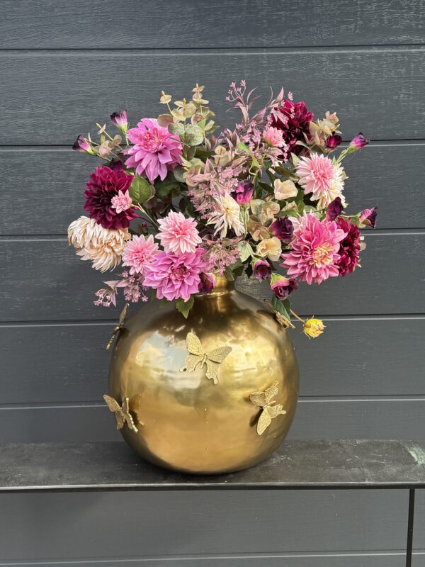 Zijden bloemenboeket XXL